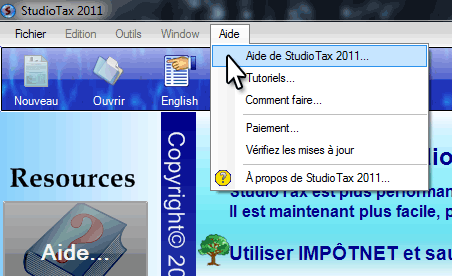 StudioTax - Aide